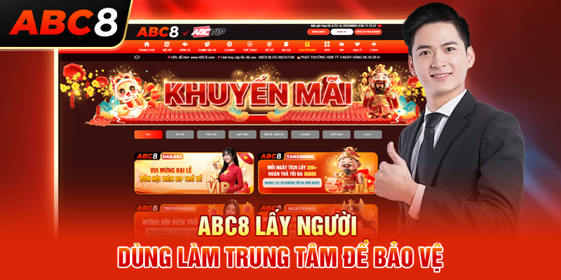 ABC8 lấy người dùng làm trung tâm để bảo vệ